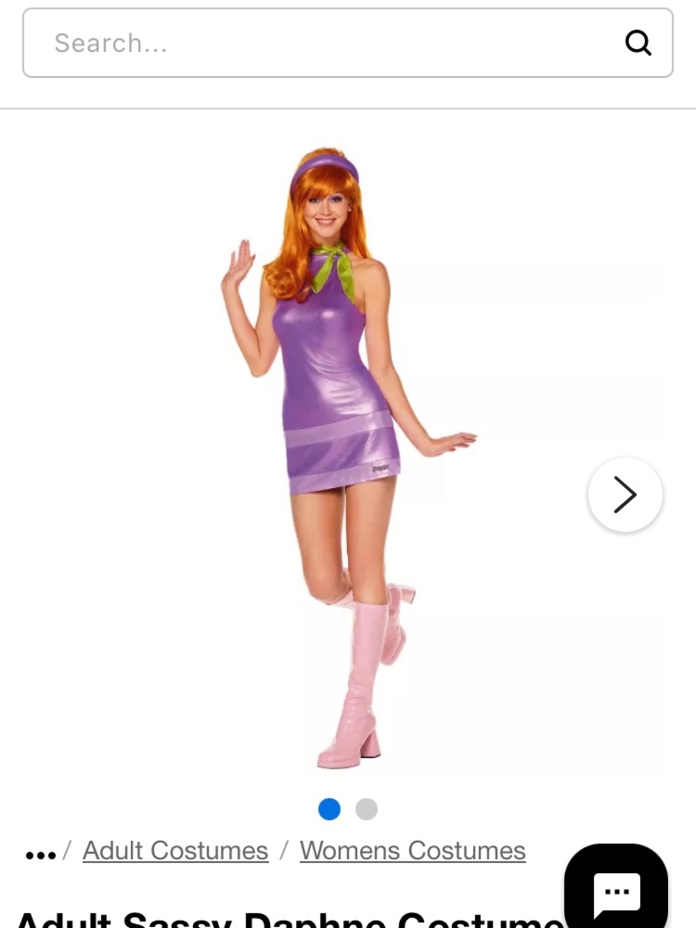 Adult Sassy Daphne Costume - Scooby-Doo